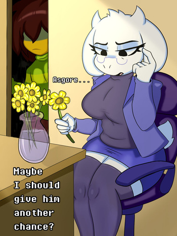 [Araby.] Toriel x Kris Comic. cover