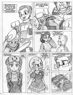 Mega Man Battle network Comic.