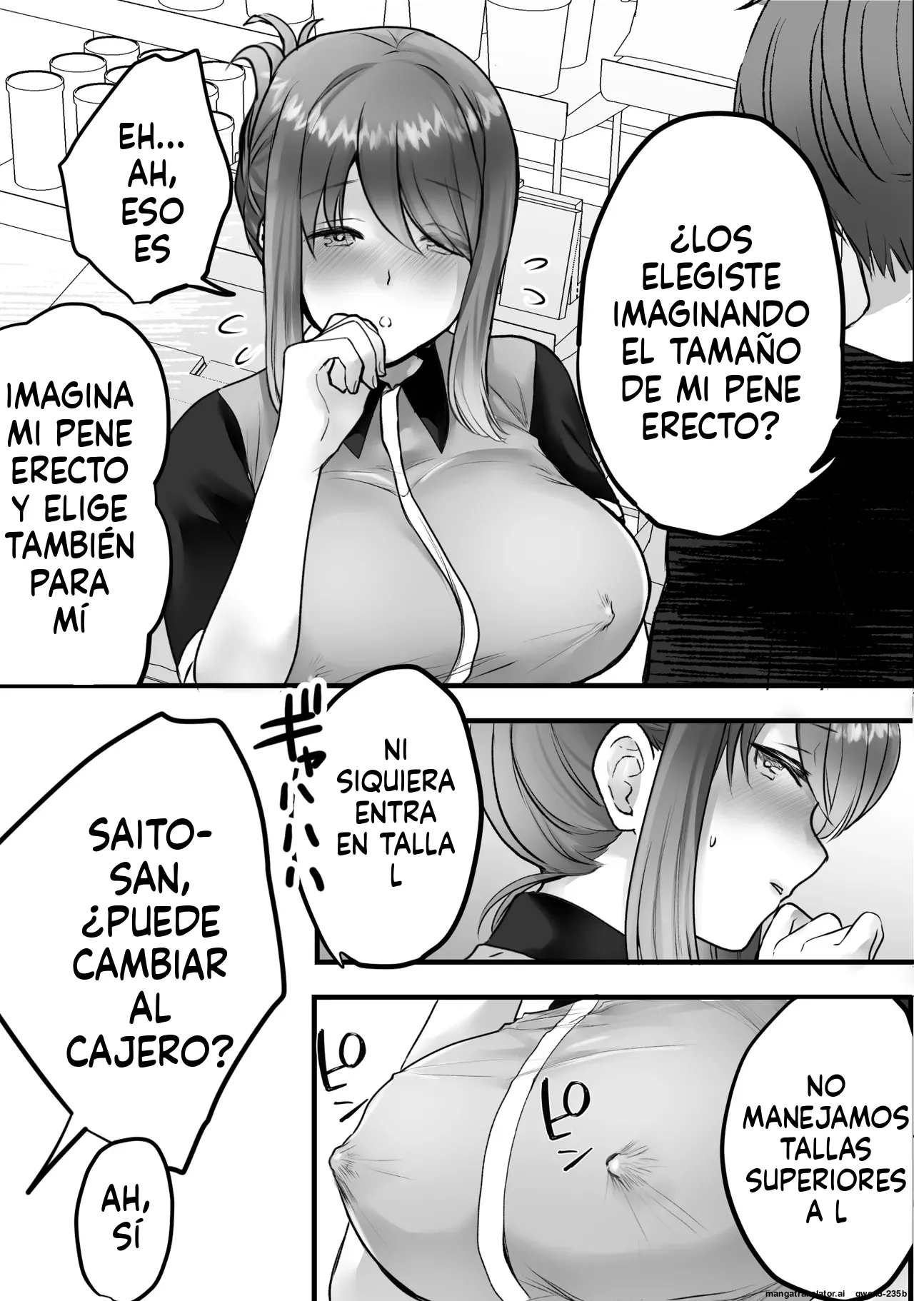 Beit-saki no Oba-san ni Oho-goe Sekkyaku Sasete Mita page 8 full