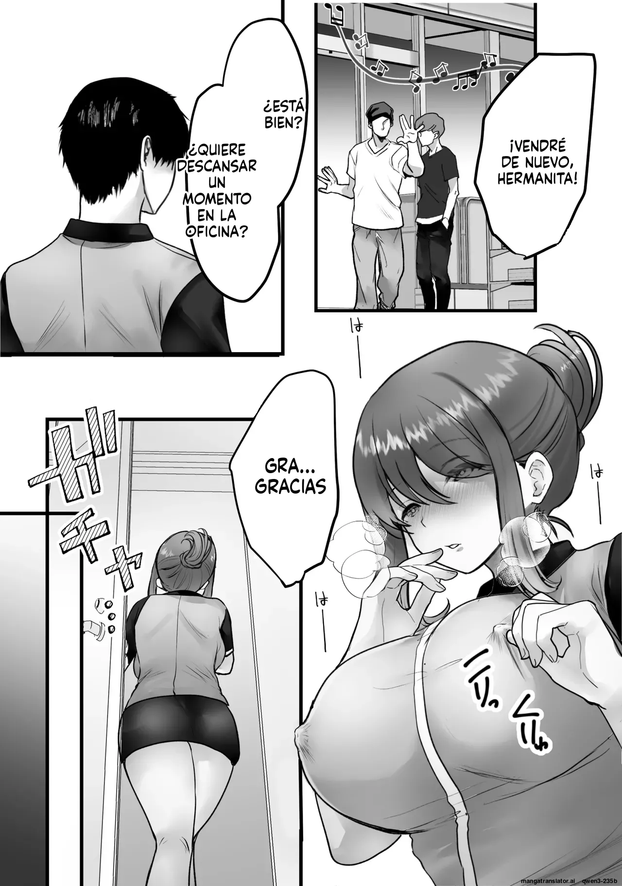 Beit-saki no Oba-san ni Oho-goe Sekkyaku Sasete Mita page 9 full