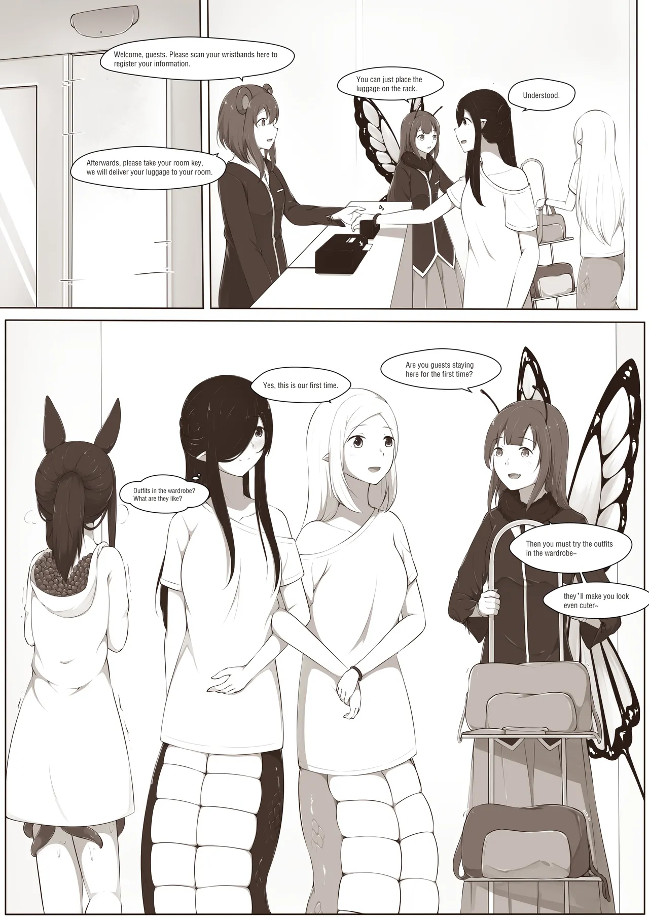 Black and White | Welcome to Tentacle Park 1 page 9 full