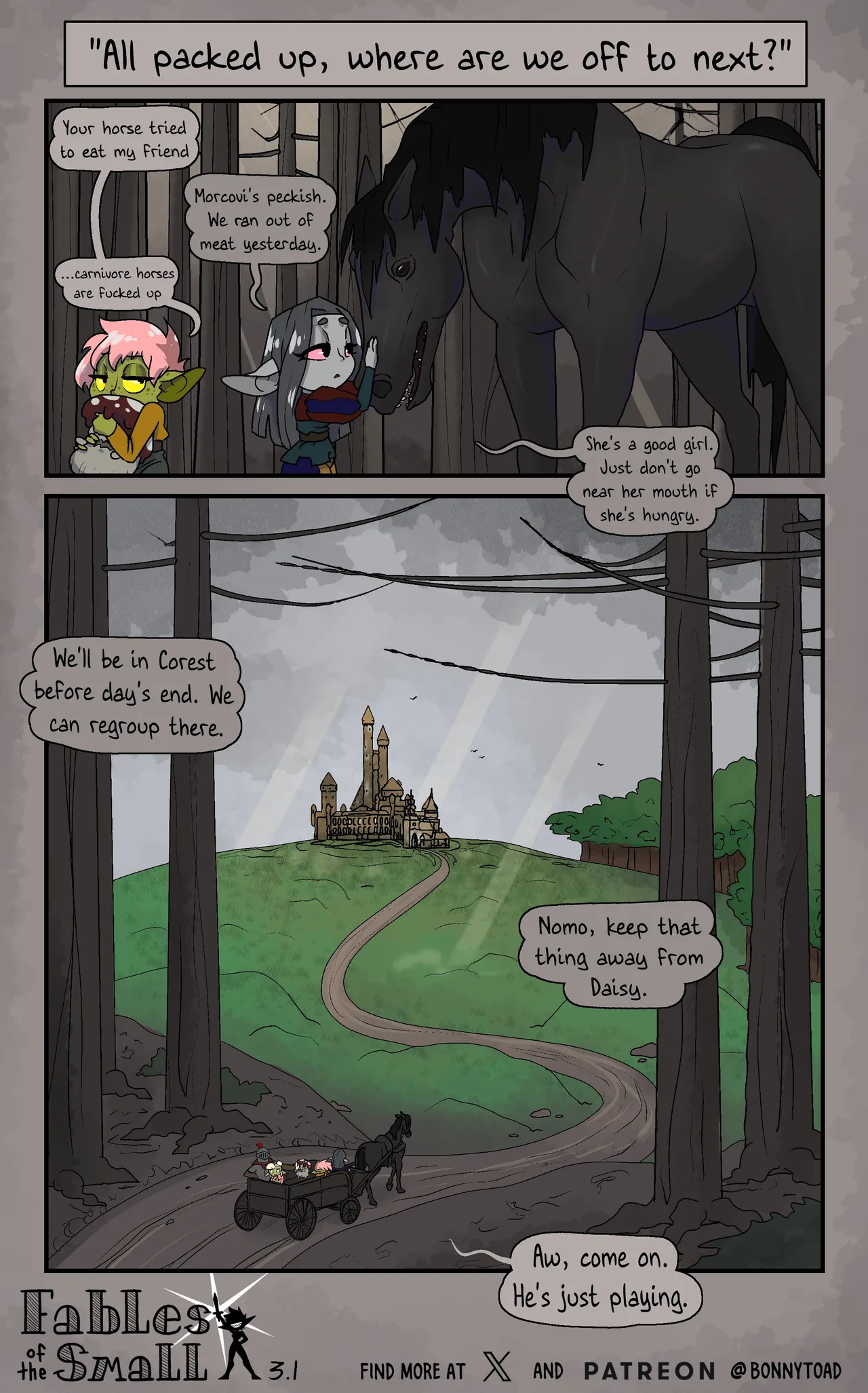 The Goblin Hole: Fables of the Small page 10 full