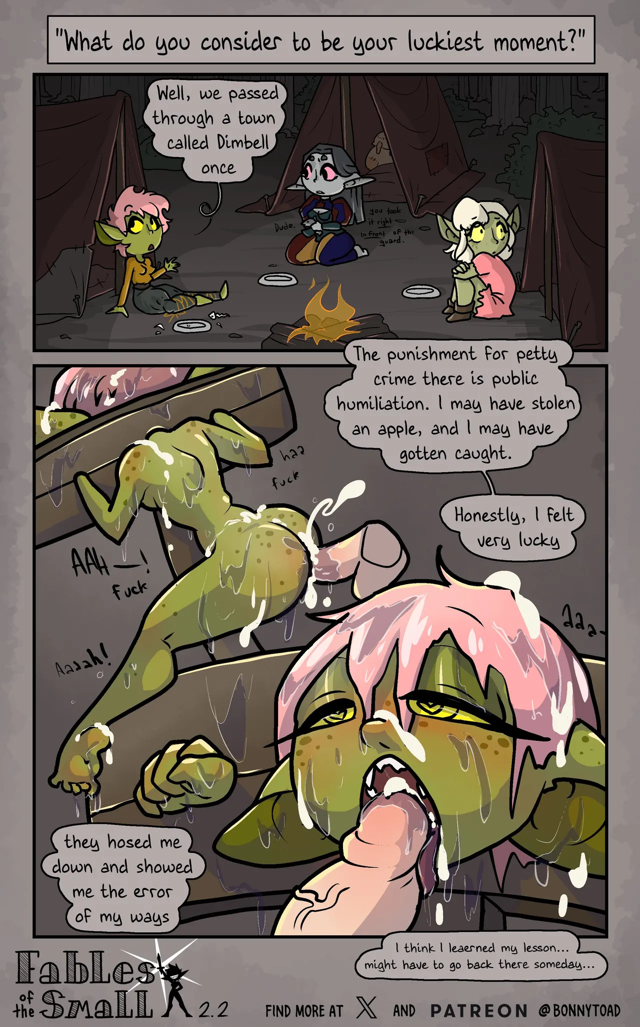 The Goblin Hole: Fables of the Small page 6 full