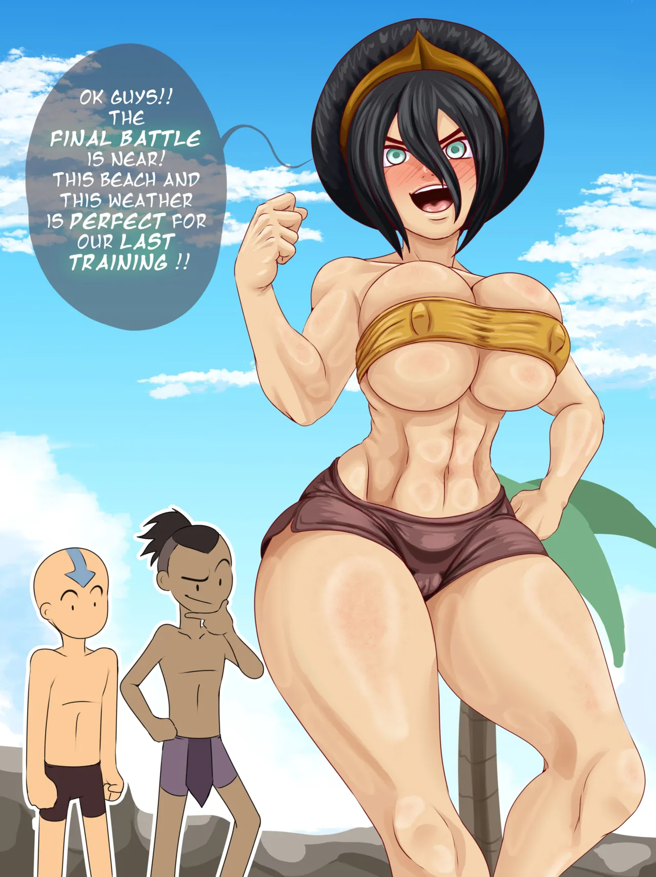 Toph... Just Relax. page 1 full