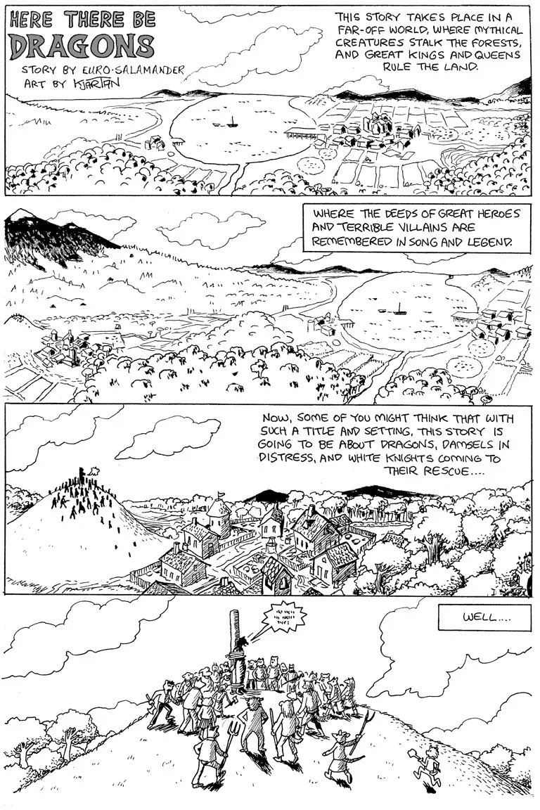 Here There Be Dragons 1 page 1 full