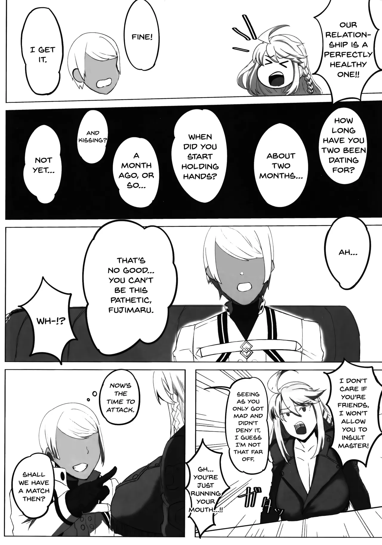 Hoshi, Nikuyoku ni Ochi Shizumu - My master... do you want to do "fusion" with me? page 8 full