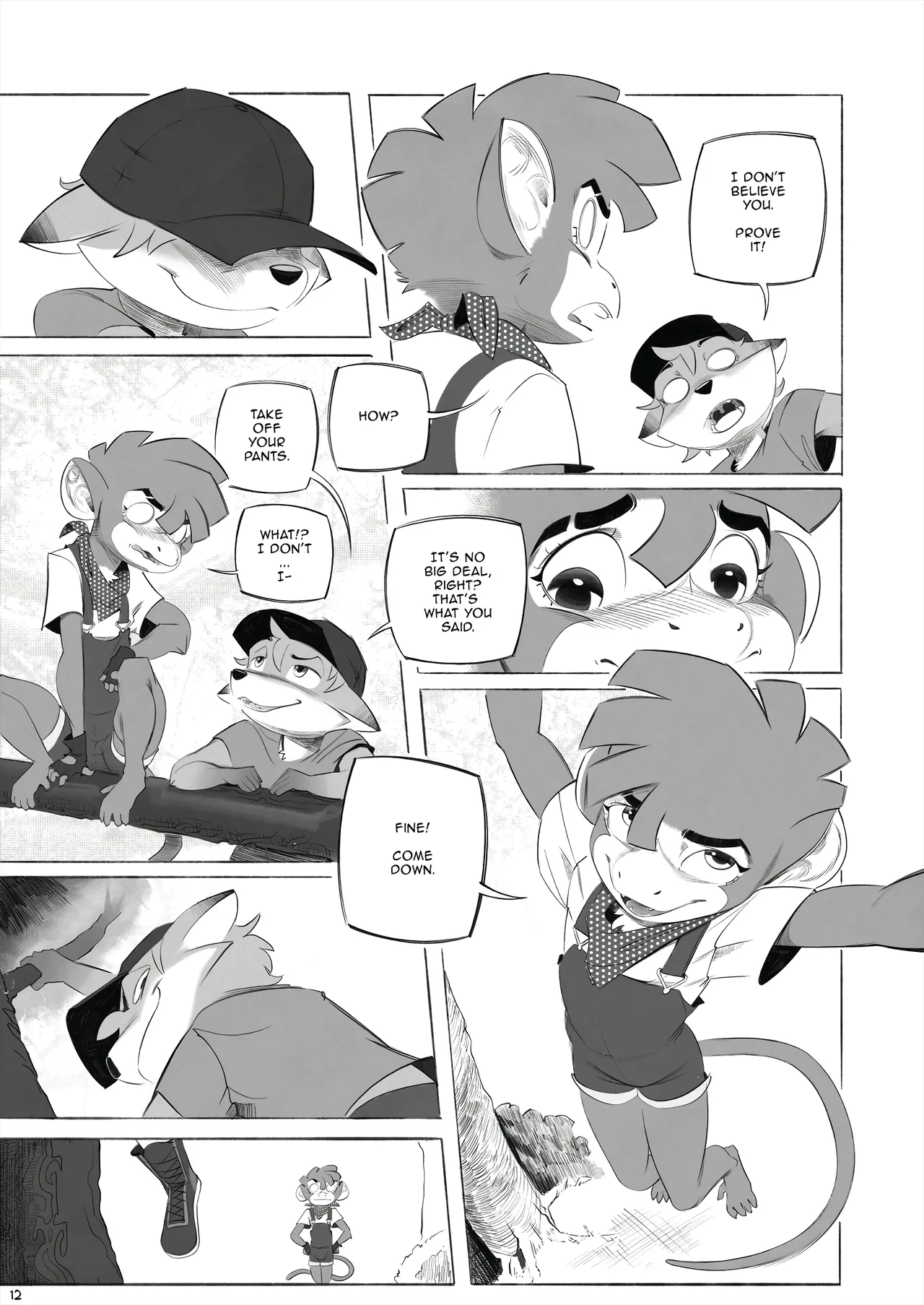 The Billie Jean Comic page 12 full