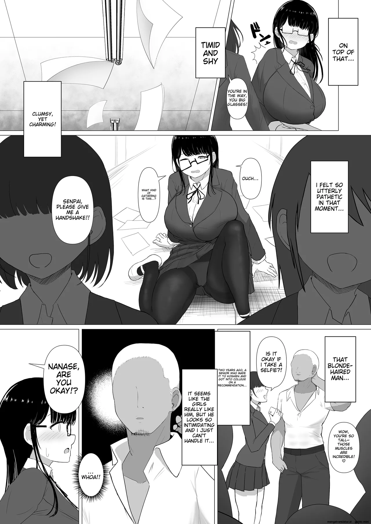 A timid, plain-looking woman with big breasts is swept away and falls into the trap of becoming a playboy's sex friend page 3 full