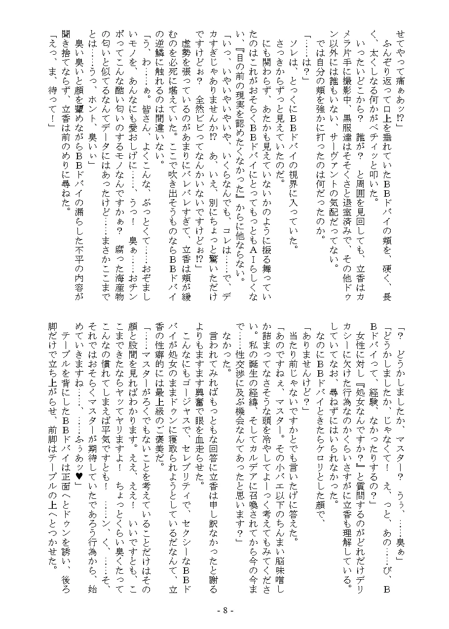 Dennou Usagi wa Takeki Hakuba no Yume o Miru ka? page 8 full