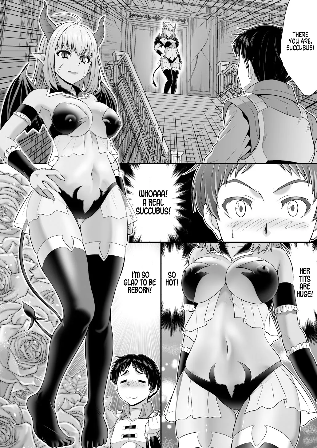 A Stern Guy into a Succubus-A Clown Guy into a Pure Lady page 10 full