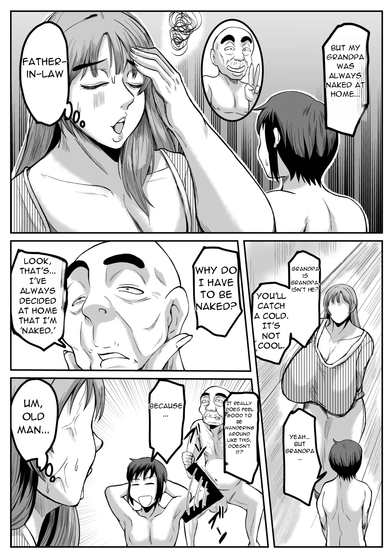 Gifu to, Soshite Musuko to - With My Father-in-Law and My Son... page 12 full