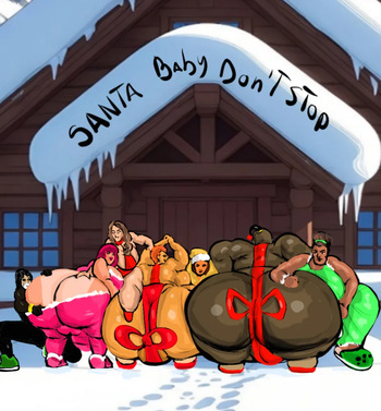 Santa baby Don't stop (BBWTSCOMIC) cover