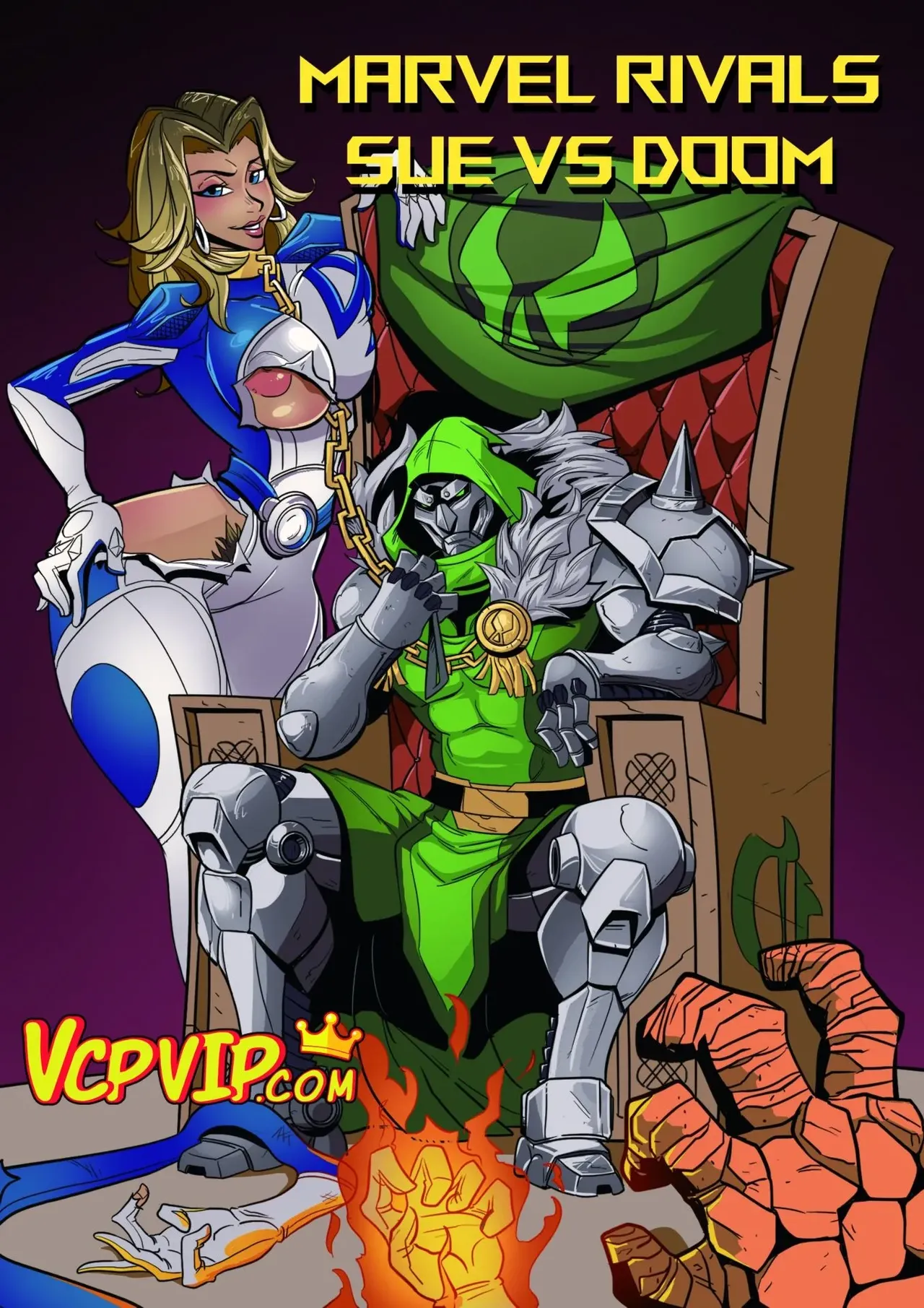 Sue vs Doom page 1 full