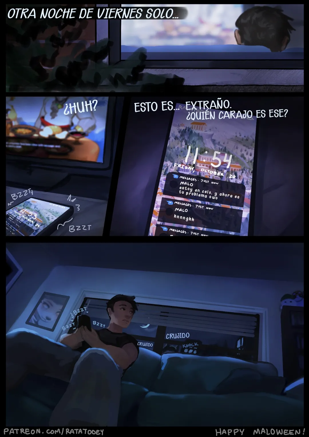 ¡Feliz Mal0ween! page 1 full