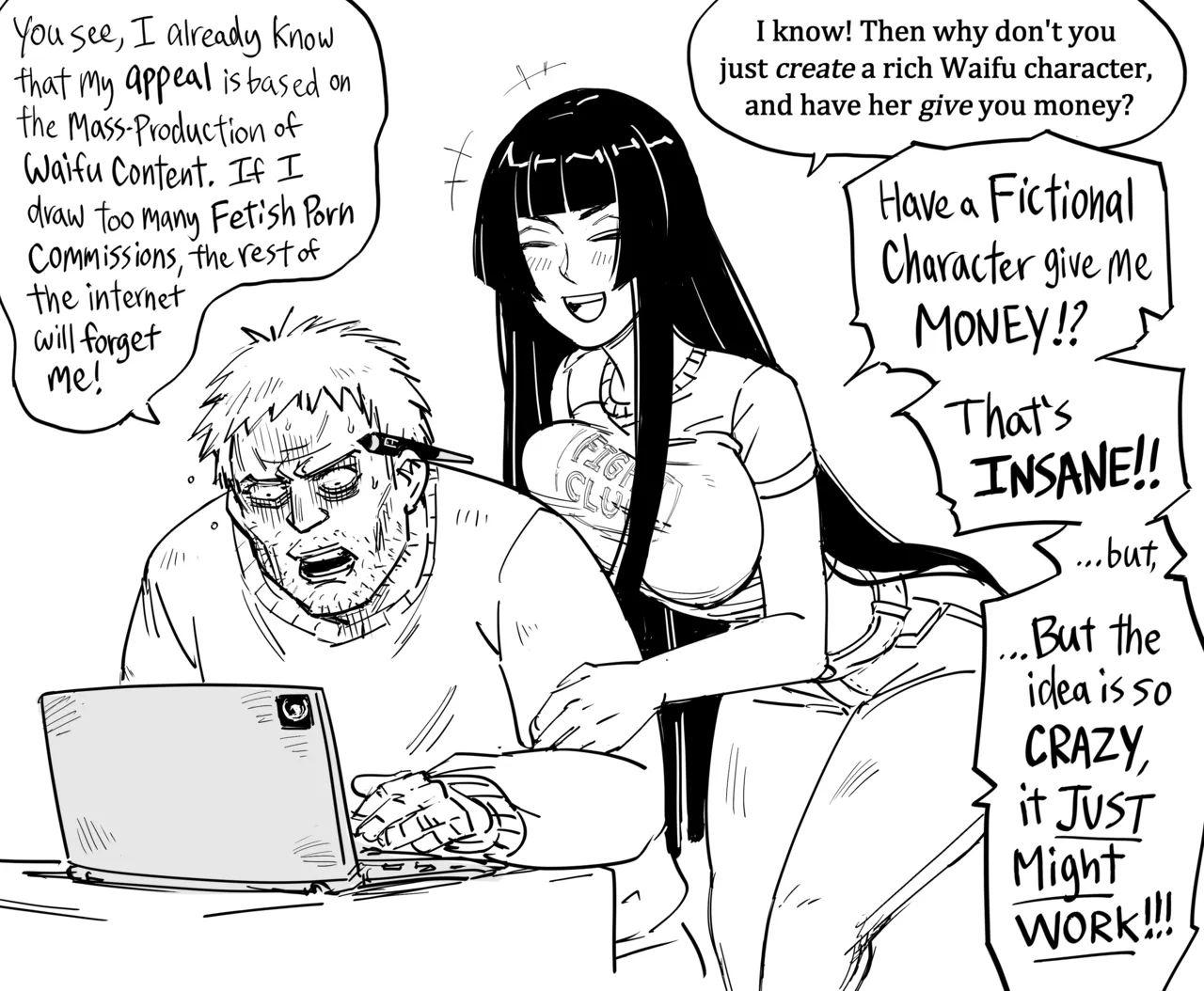 Failing Internet Cartoonist page 12 full