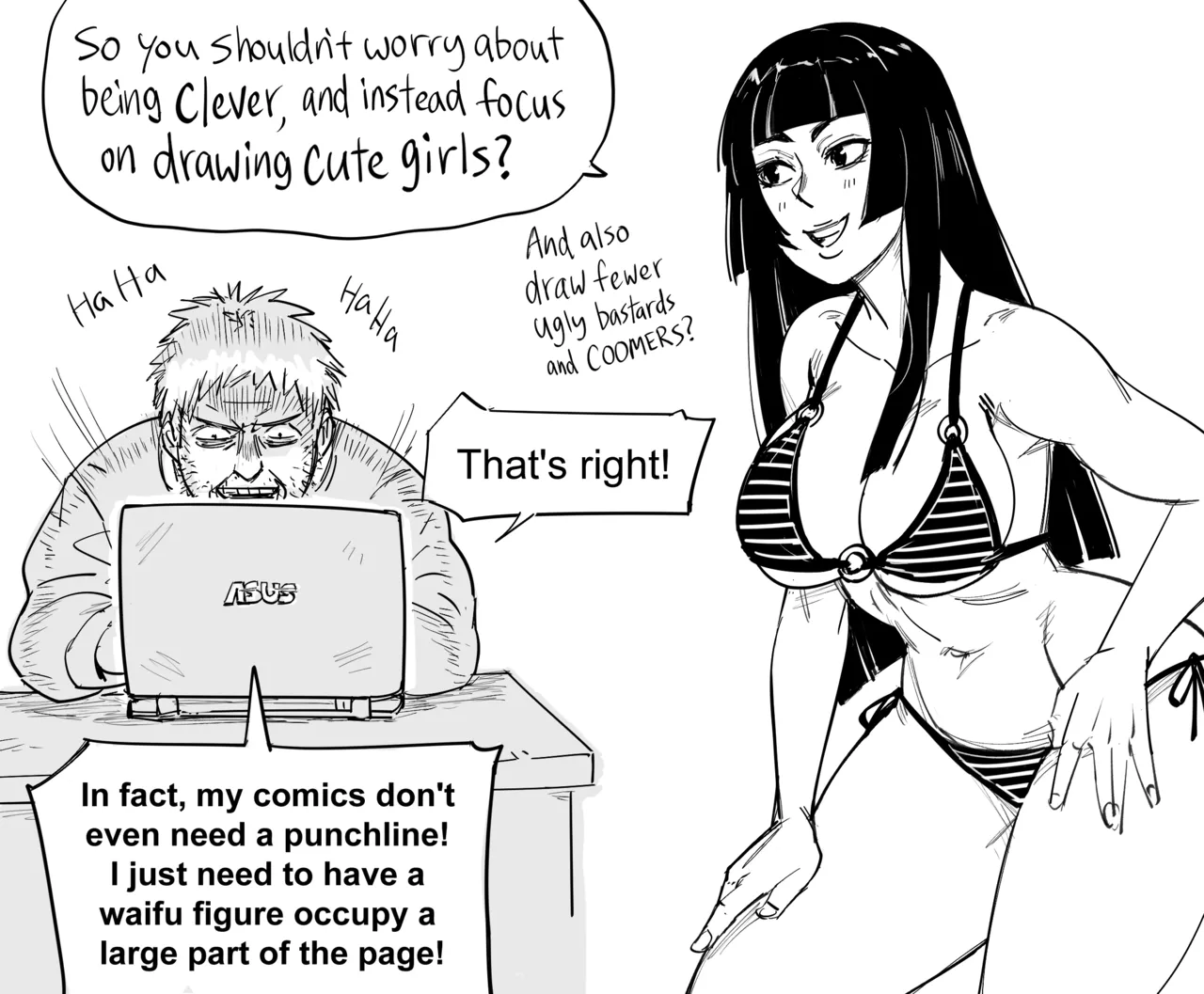Failing Internet Cartoonist page 9 full