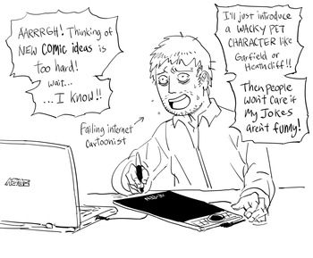 [BB (Baalbuddy)] Failing Internet Cartoonist cover