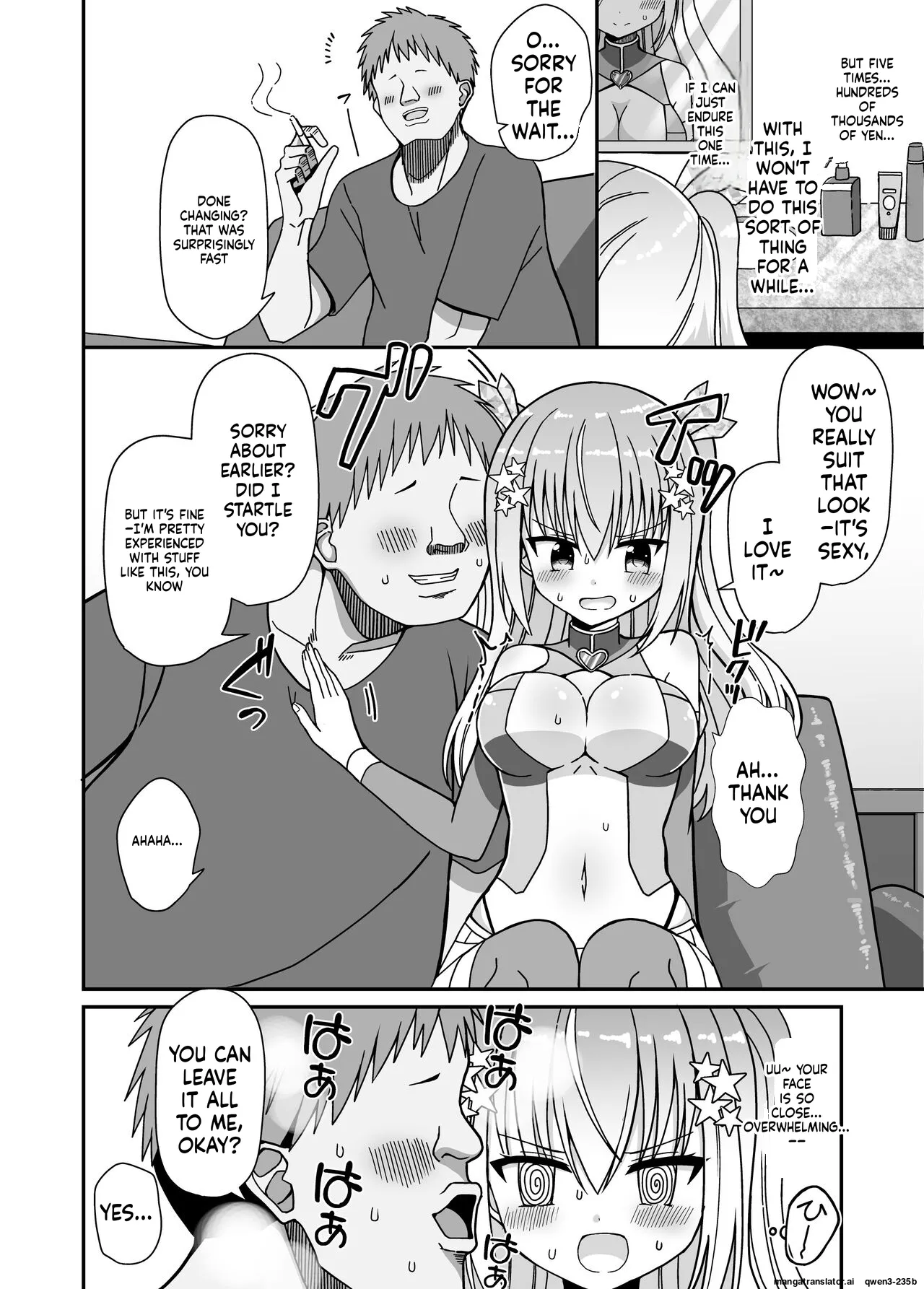 Nyotaika Shite Henshin Heroine ni Natta kedo Kinketsu na no de Karada wo Uttara Mesu ni Sareta page 11 full