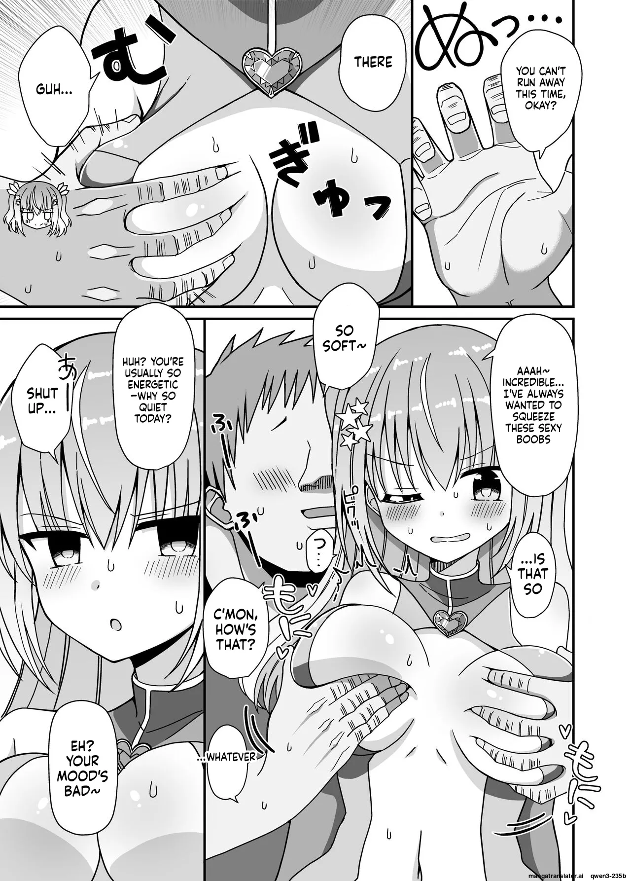 Nyotaika Shite Henshin Heroine ni Natta kedo Kinketsu na no de Karada wo Uttara Mesu ni Sareta page 12 full