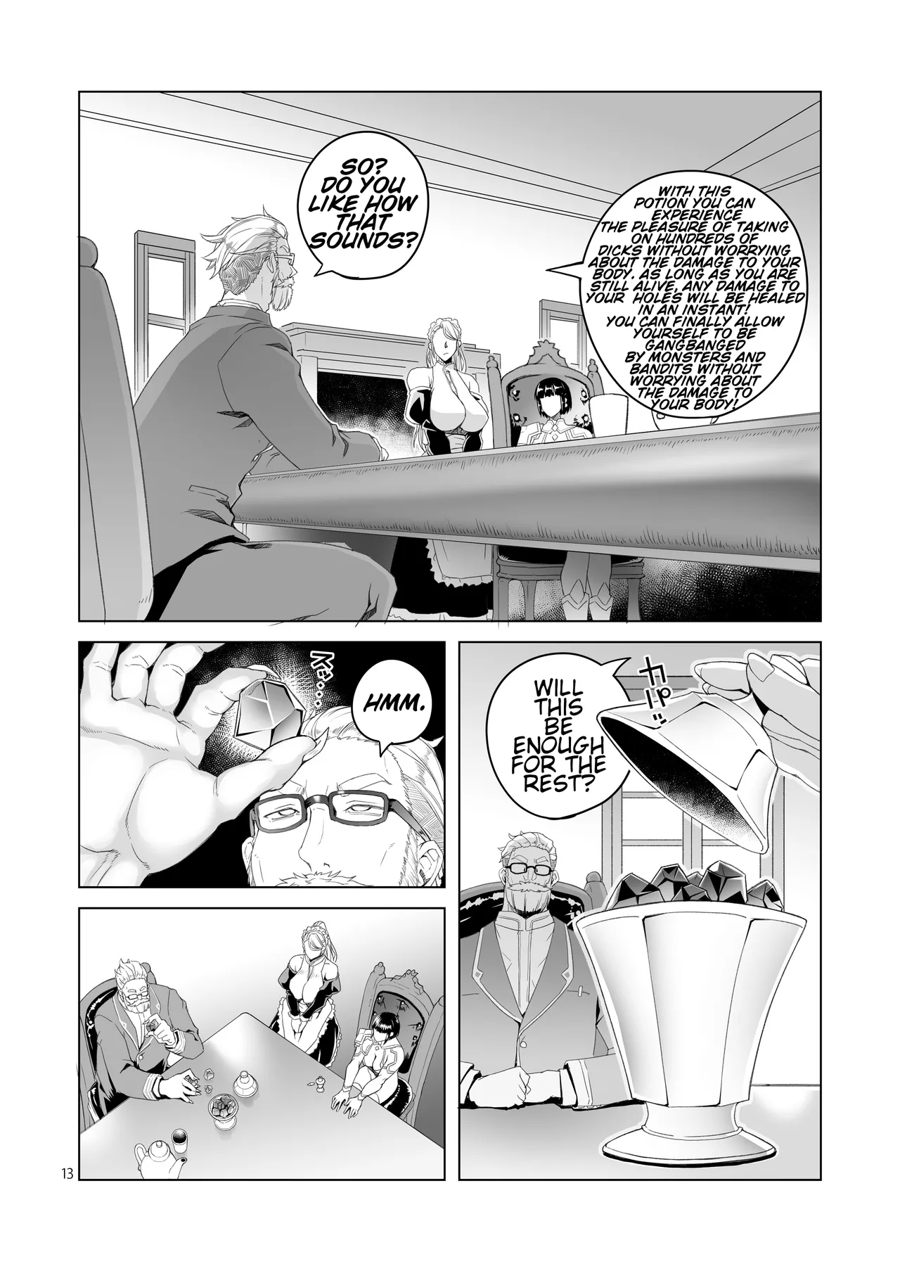 Onna Kishi Rahel to Shien no Yakusoku - Lady Knight Rahel and the Promised Purple Smoke page 12 full