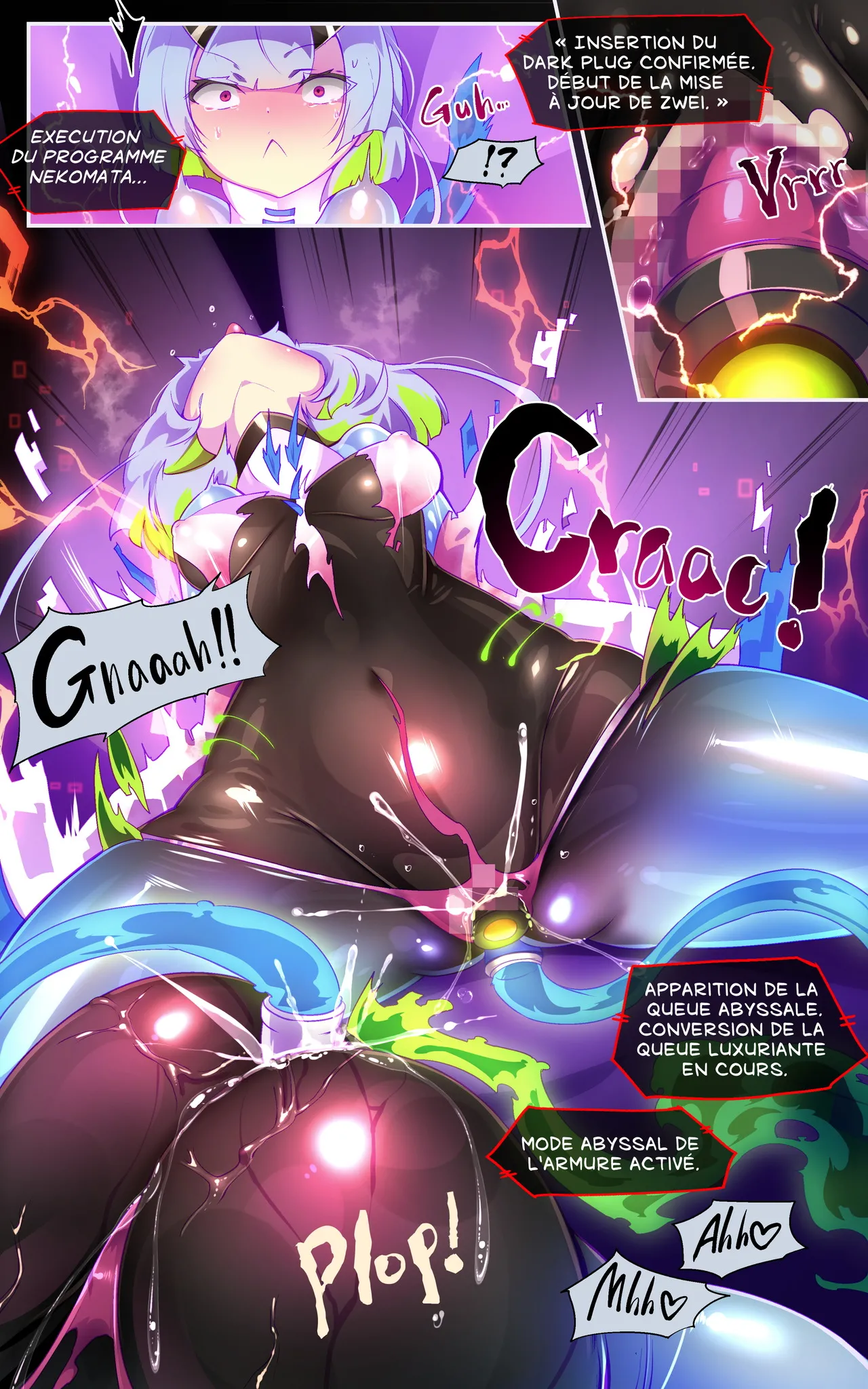 Majime na Tensei Nyotaika Android ga Kairaku-zeme no Hate ni Bakunyuu Akuochi Suru Manga ~Purikketsuana Zwei~ page 12 full