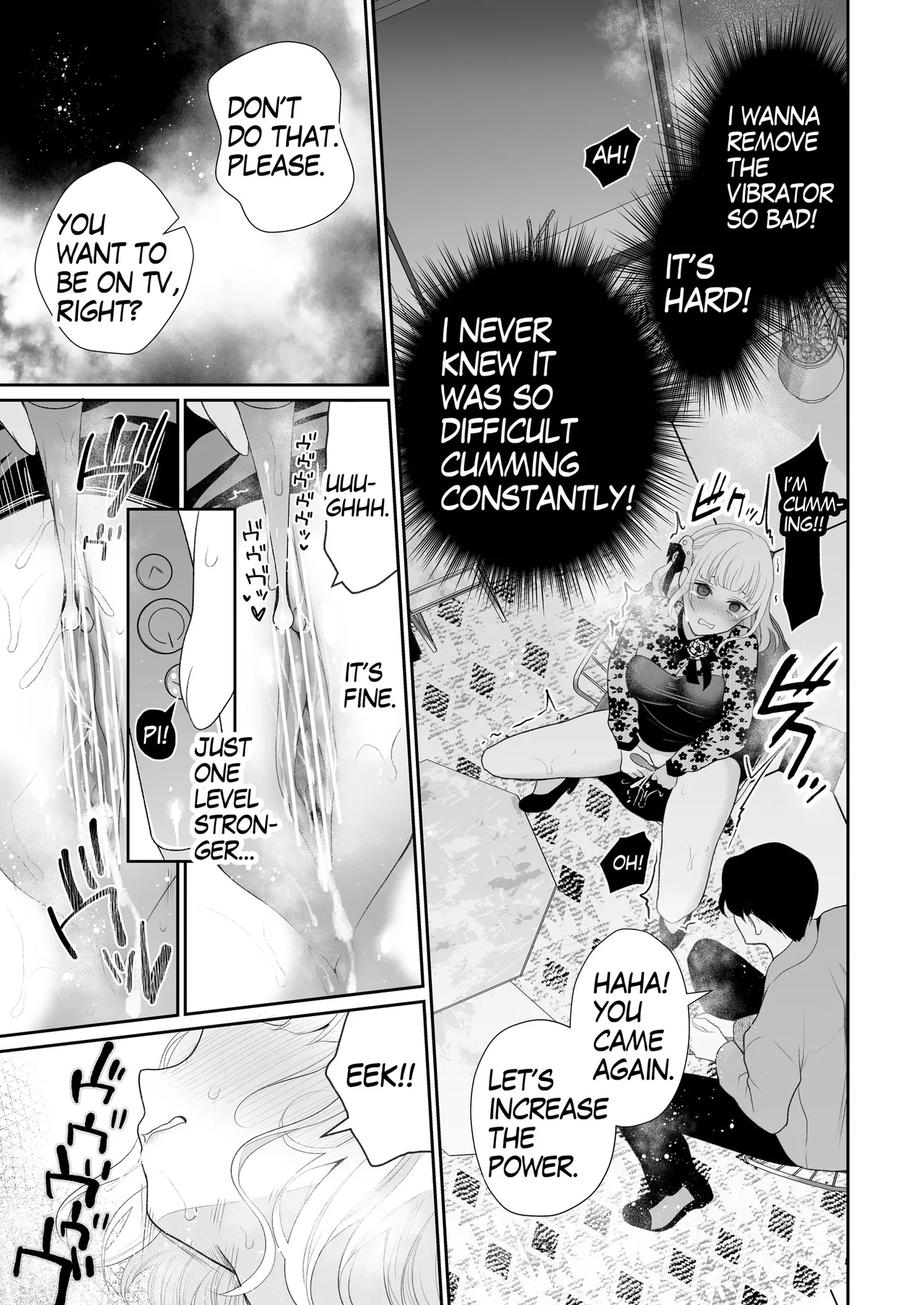 Idol-chan Clit Torture Endurance Manga 8page page 5 full