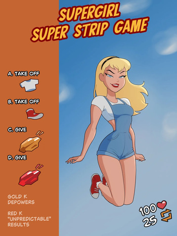 [Godlem] Supergirl Super Strip Game + alts (Superman: The Animated Series) cover