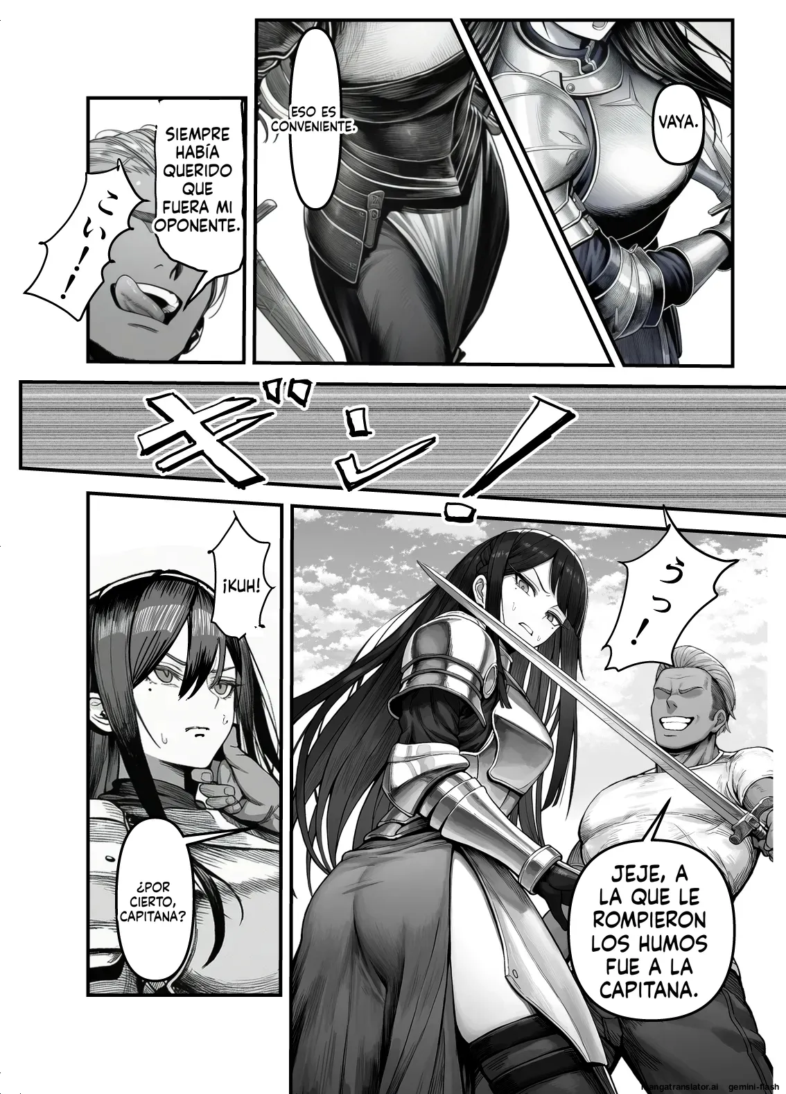 Comandante Caballero Femenina, Caída Femenina de Sumisión NTR-El día en que la líder anhelante Ortina perdió-|Pelotón Bostezo de la Noche page 11 full