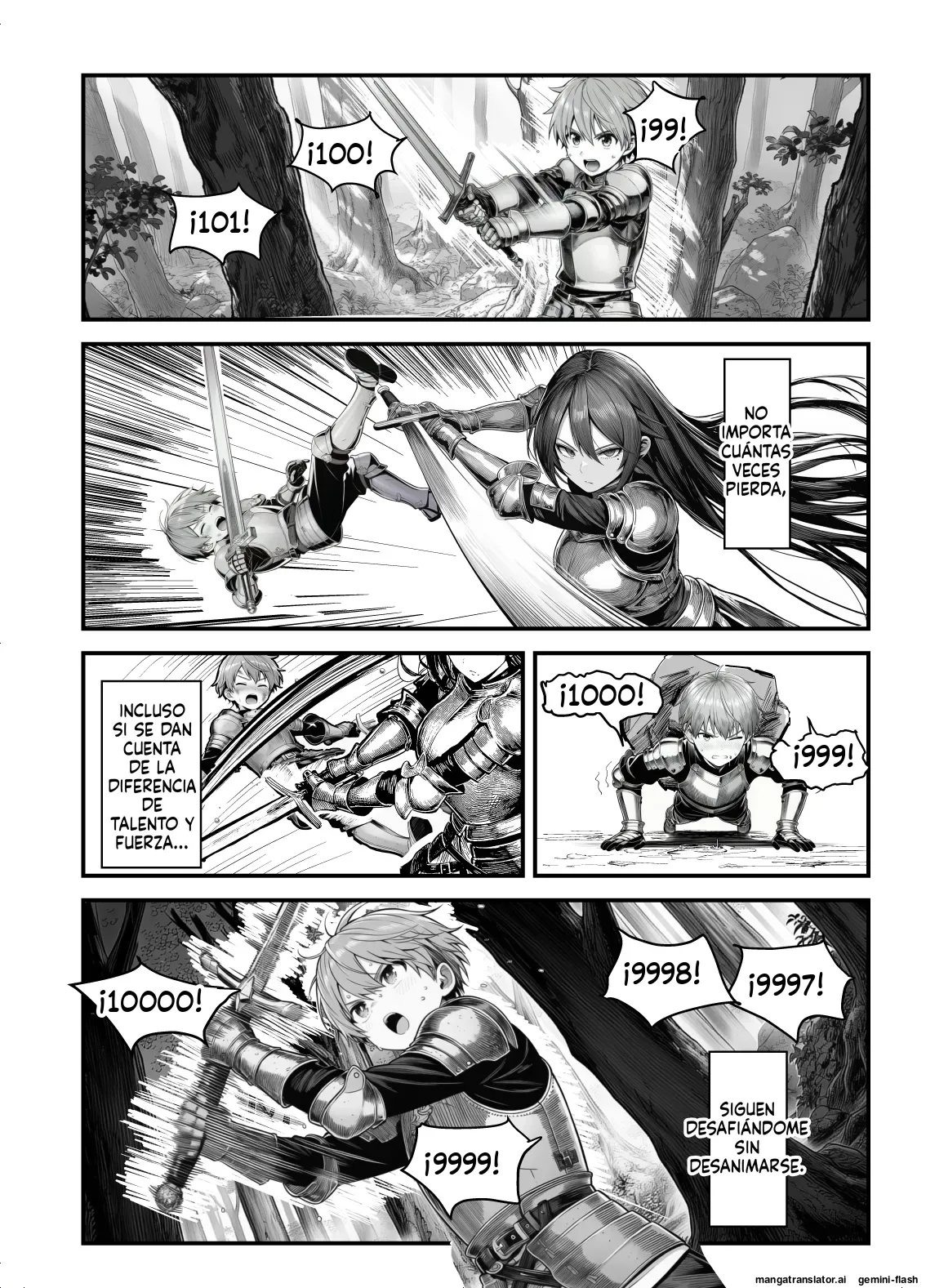 Comandante Caballero Femenina, Caída Femenina de Sumisión NTR-El día en que la líder anhelante Ortina perdió-|Pelotón Bostezo de la Noche page 7 full