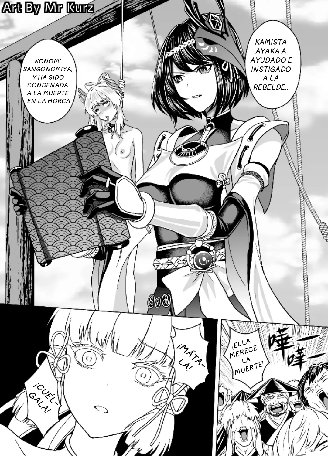 Genshin Impact - El precio de la traición y la rebelión 1-4 page 8 full