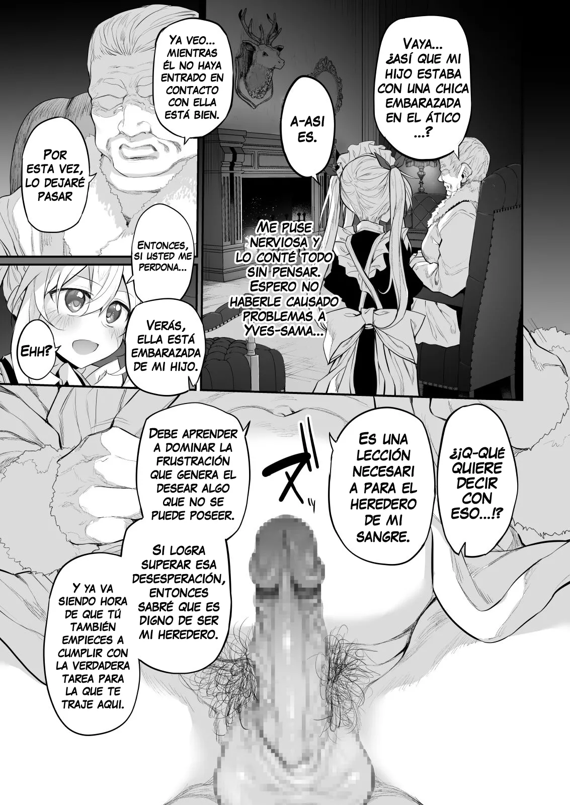 Hatsukoi Maid - First Love Maid 2 ~Watashi no Hatsukoi Obocchama no Goshujin-sama ni Choukyou Sareru Wake ga nai~｜Mi 1er Amor es una Maid 2 ~No permitiré que castiguen a mi primer amor, mi joven amo, mientras yo esté aquí~ page 11 full
