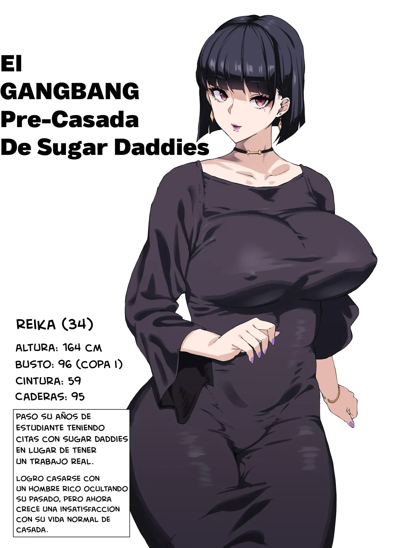 Bakunyuu Celeb Oku-sama no Danna ni Ienai Kako page 1 full