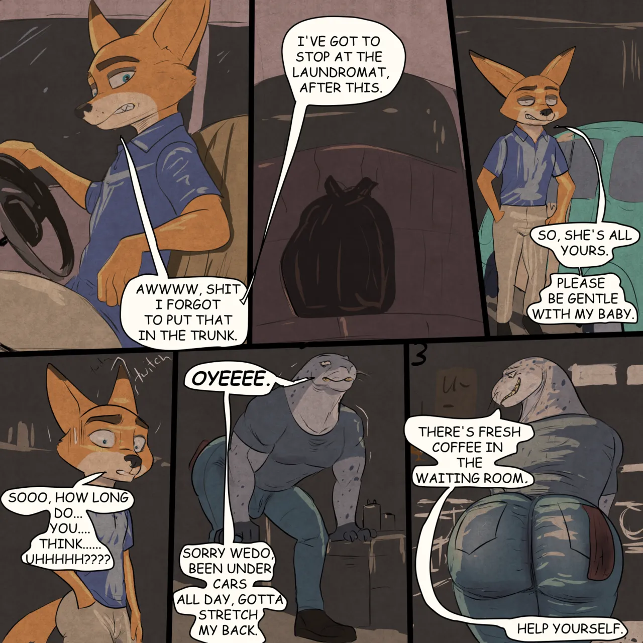 Shitty Service Volume 1 page 3 full