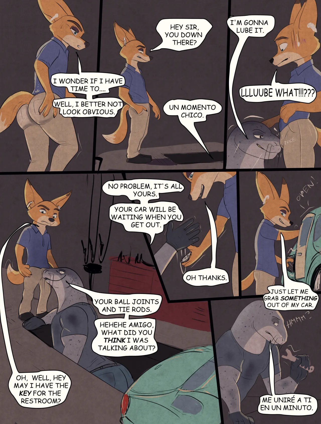 Shitty Service Volume 1 page 7 full