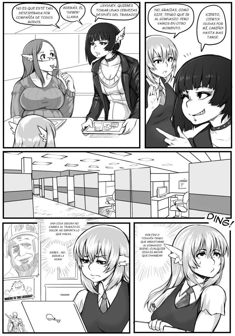 NO LUNCH BREAK SAGA page 8 full