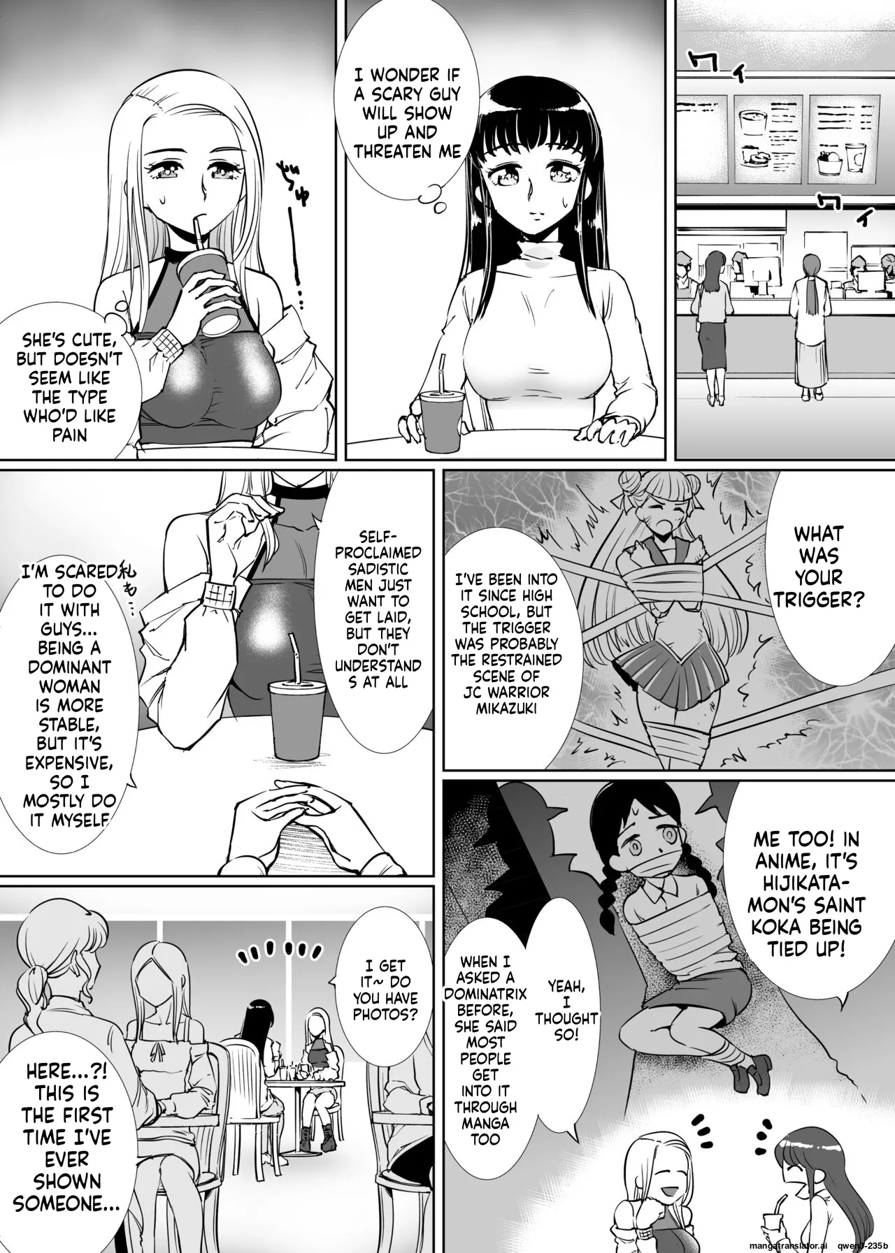 SM Matching ~Kinbaku Ojou Kousoku Gal~ page 3 full