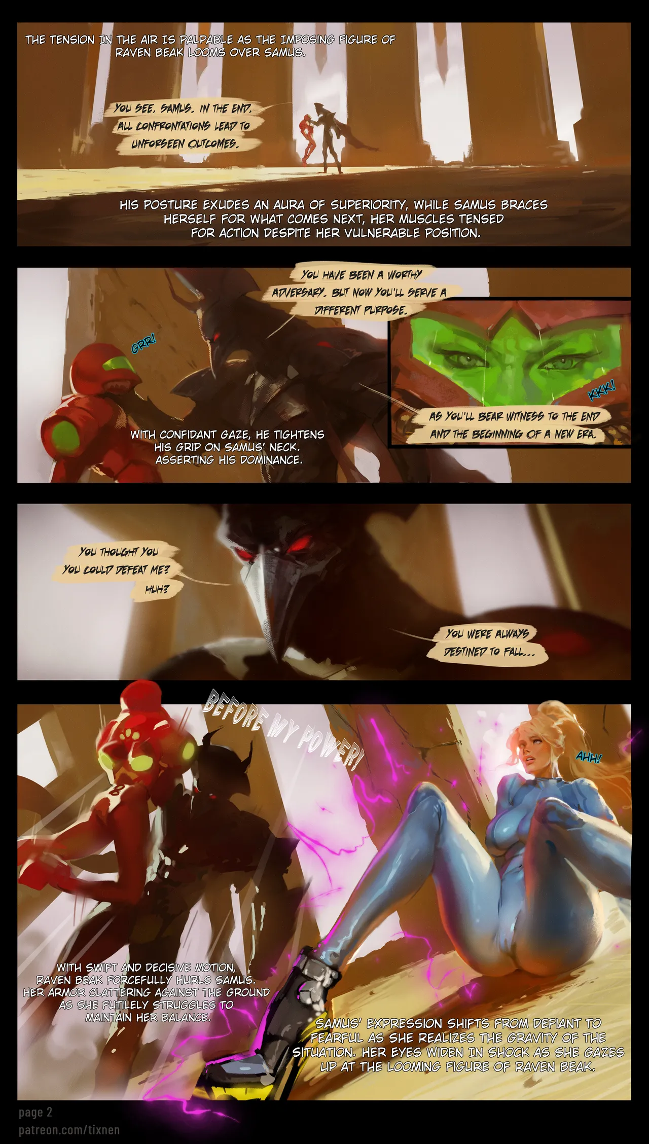 Tixnen Samus & Raven Beak page 2 full