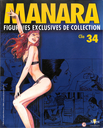 [Milo Manara] Figurines #34 : Clio [French] cover