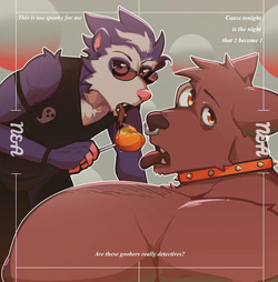 The Ghost and Nolan Opossum