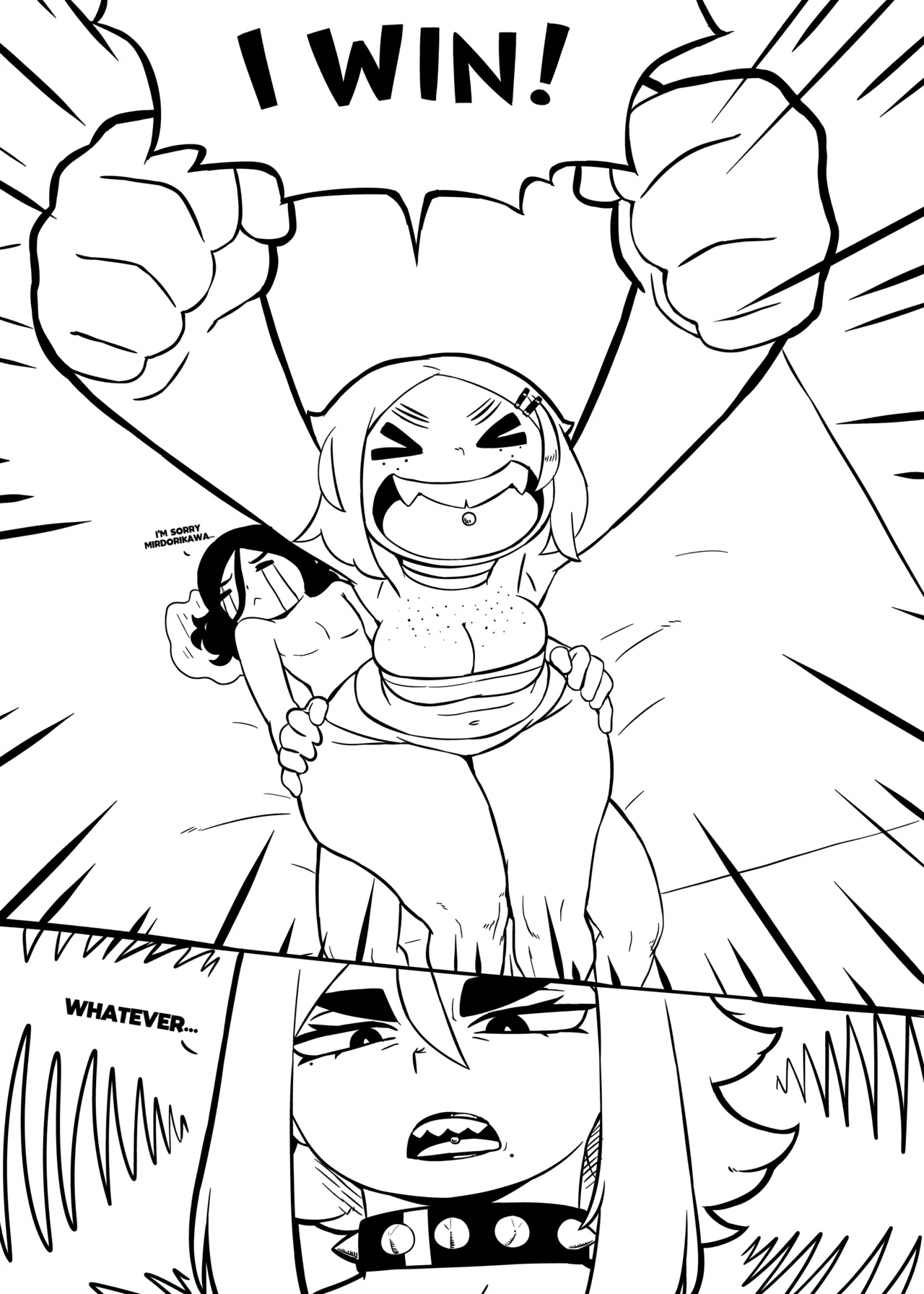 Saya & Midori comic page 7 full