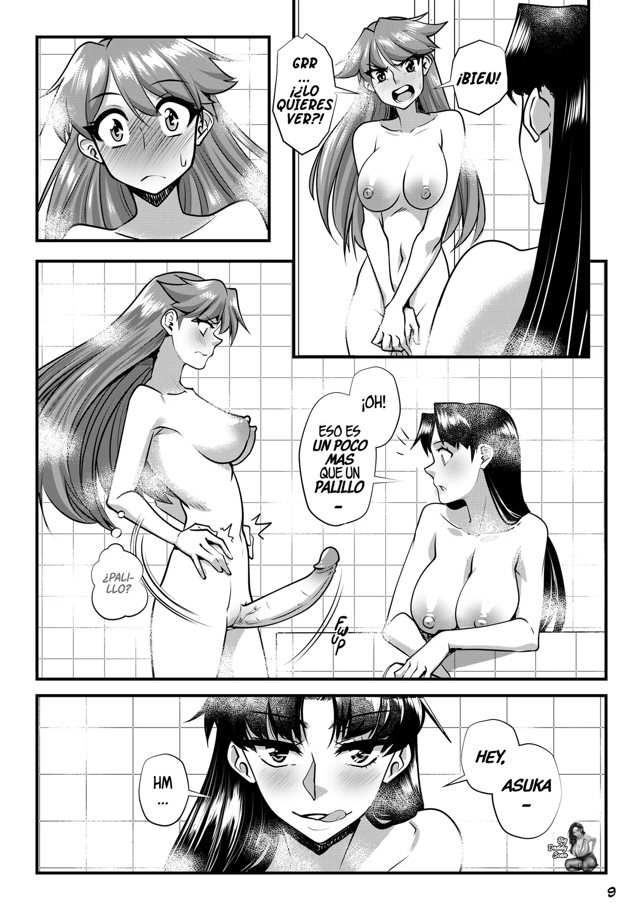 Neon Genital Evangelion: Asuka Strikes!？| Neon Genital Evangelion׃ ¿¡Asuka Ataca!？ page 12 full