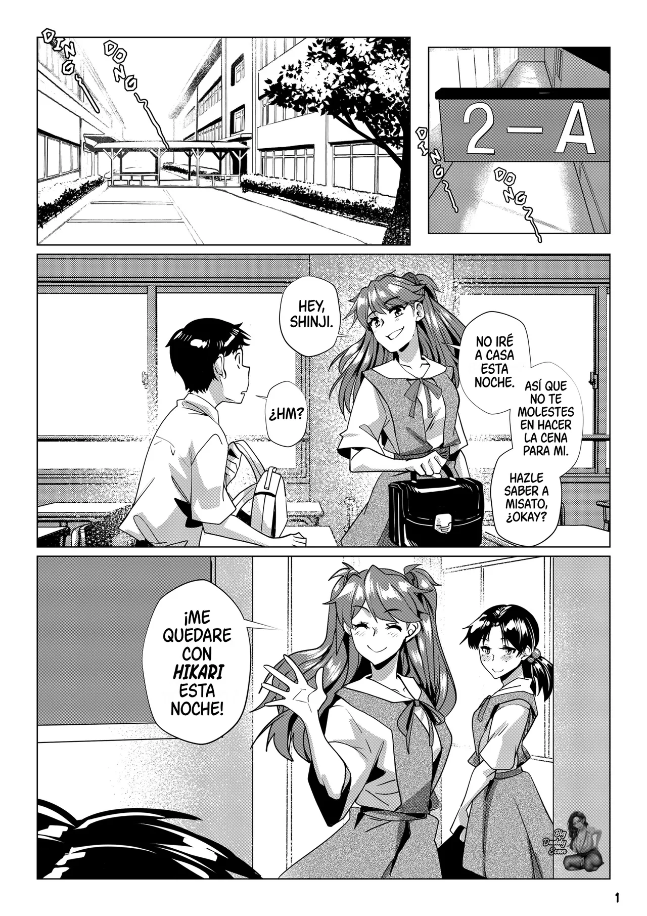 Neon Genital Evangelion: Asuka Strikes!？| Neon Genital Evangelion׃ ¿¡Asuka Ataca!？ page 4 full