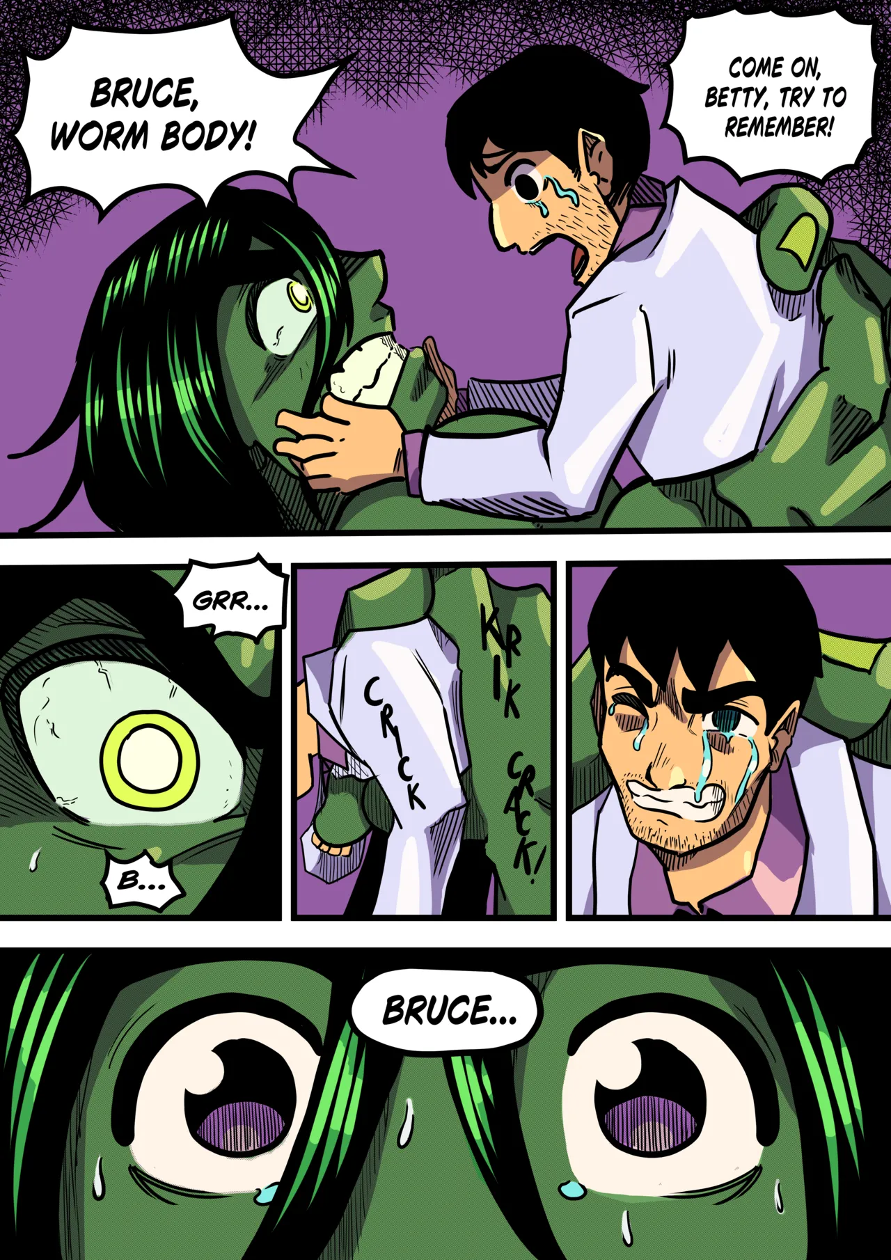 Betty Hulk AU: The Origin Of Betty Hulk page 12 full