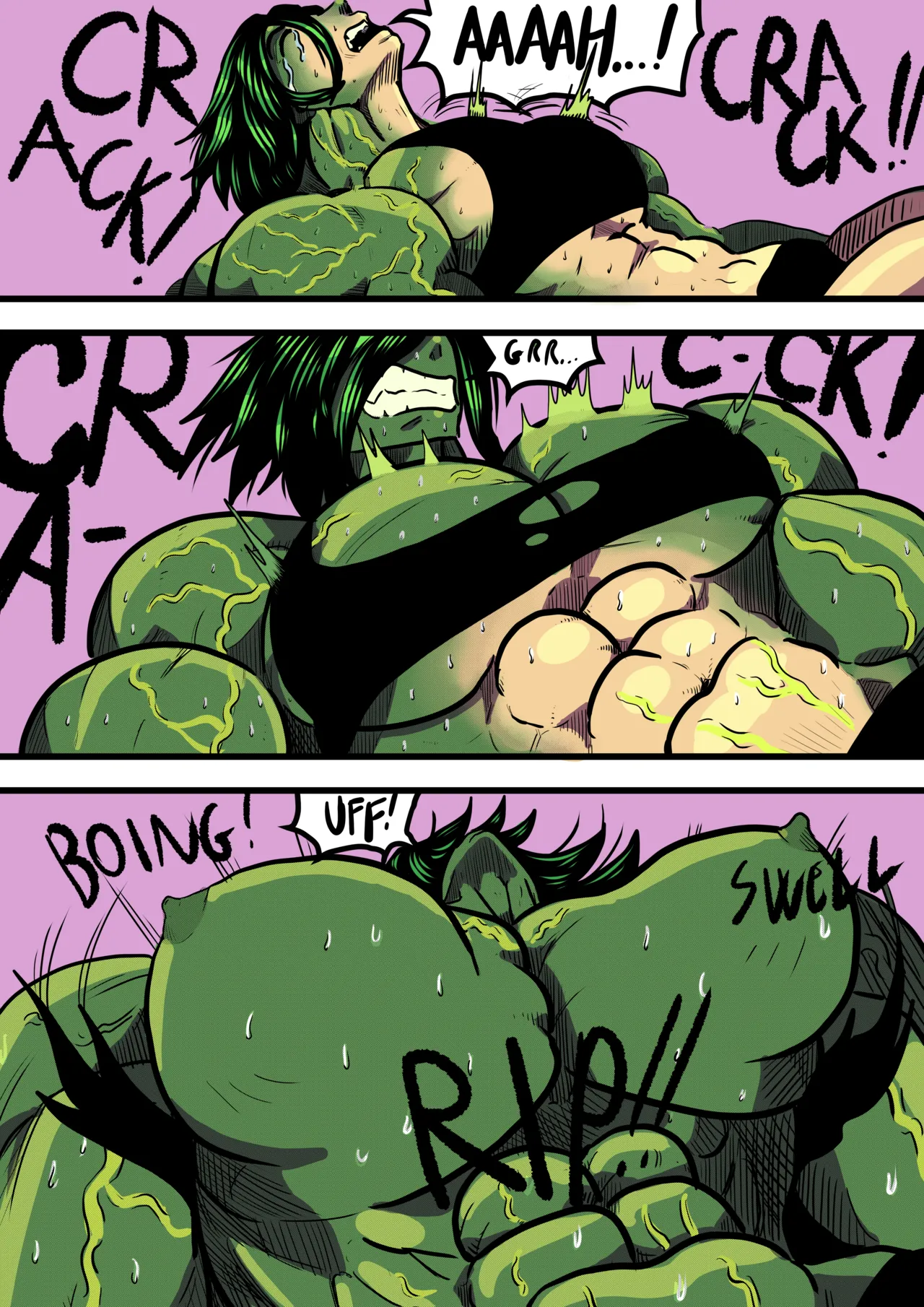 Betty Hulk AU: The Origin Of Betty Hulk page 9 full