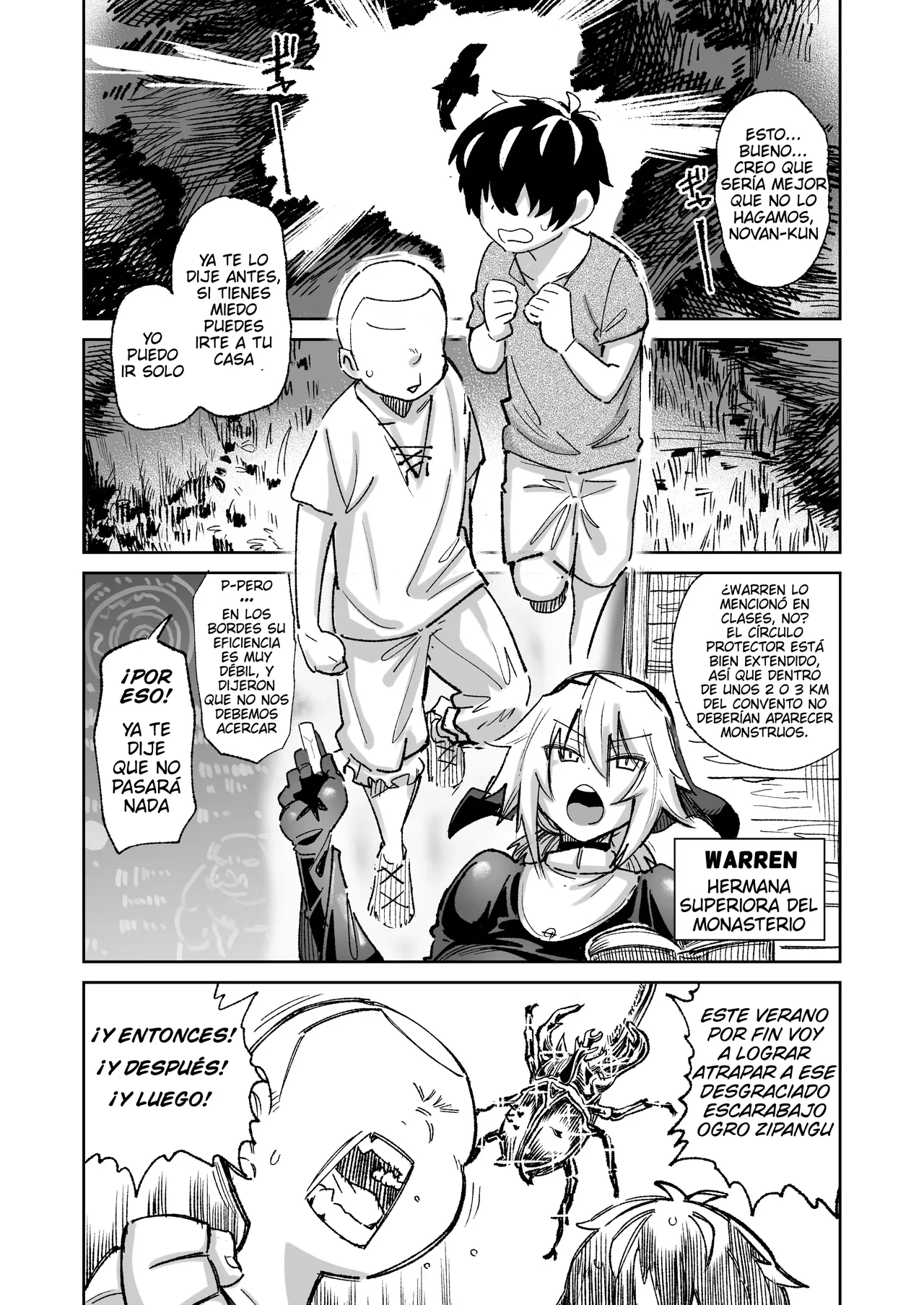 Mamono No Sei Dakara Shikata Nee Yona | Todo Es Por Culpa De Ese Monstruo, Así Que No Hay Otro Remedio, ¿Verdad? | Traducción de TerrorDark page 4 full
