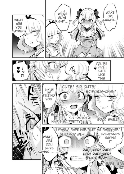 Is it true that TS Magical Girl Chevalier-chan and her companions have succumbed to depravity and can no longer ever return to being men!? page 11 full