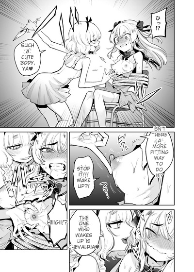 Is it true that TS Magical Girl Chevalier-chan and her companions have succumbed to depravity and can no longer ever return to being men!? page 8 full