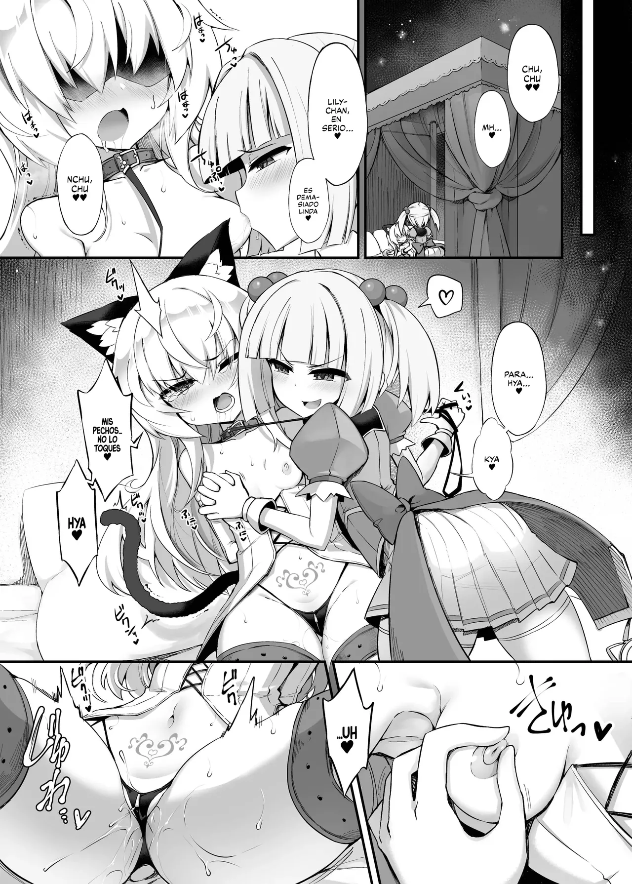Mazo Neko x Mahou Shoujo ~Aku no Mahou Shoujo ga Seigi no Mahou Shoujo ni Tettei Choukyou sarechau Manga~ page 2 full