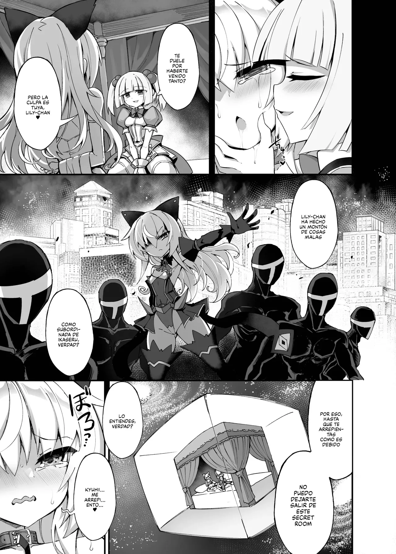 Mazo Neko x Mahou Shoujo ~Aku no Mahou Shoujo ga Seigi no Mahou Shoujo ni Tettei Choukyou sarechau Manga~ page 4 full