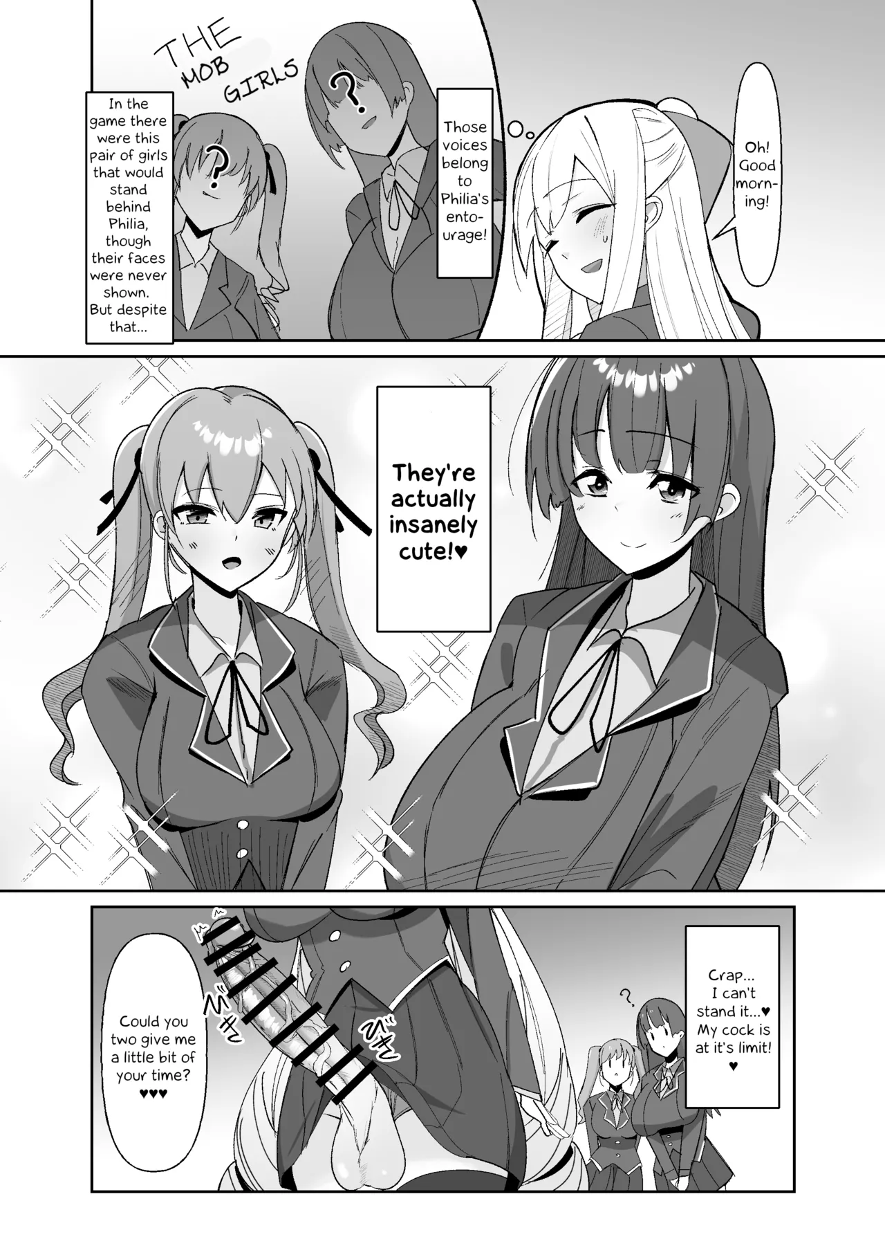 I was reincarnated as a villainess in an otome Game who was a futanari in her backstory 1-4 page 12 full